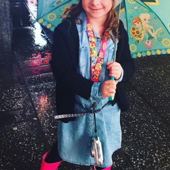 Chambray Shirt Dress - Picture 2 of 5